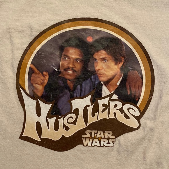 Star Wars Lando & Han Hustlers T-Shirt - Picture 2 of 4